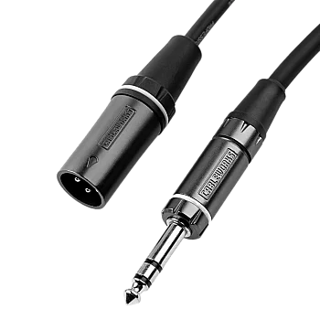 XLR Erkek - 6,35 mm TRS Erkek Kablo | Composer Serisi 1,52 m (5 ft) | GCWC-XLR-05MTRS - 4
