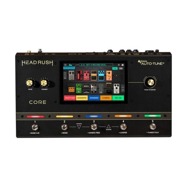 Core | Gelişmiş, Güçlü Gitar FX/AMP Modelleyici ve Vokal Prosesörü - HEADRUSH