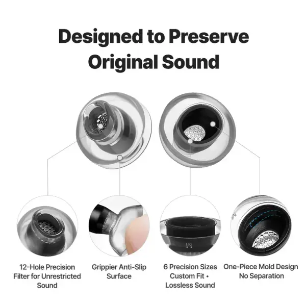 Crystal 2 for Airpods Pro 3 (MS/M/ML) 3 Çift - 4