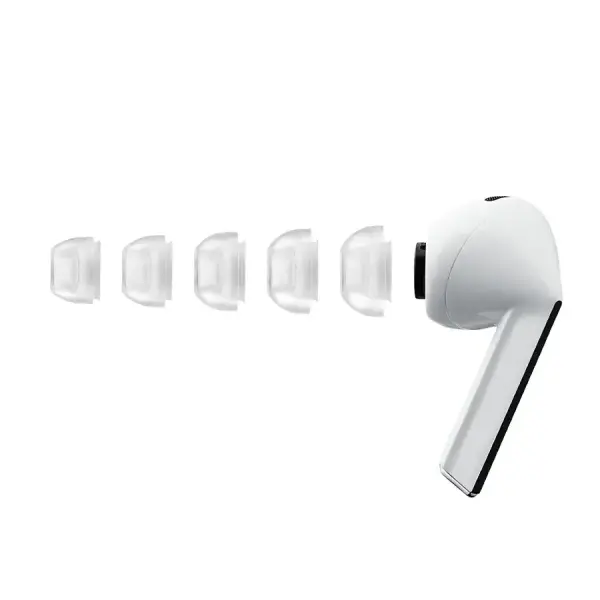 Crystal for Galaxy Buds 3 Pro Smoky Black (S) 2 Çift - 6