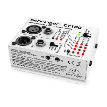 CT100 6'lı Kablo Test Cihazı - Behringer