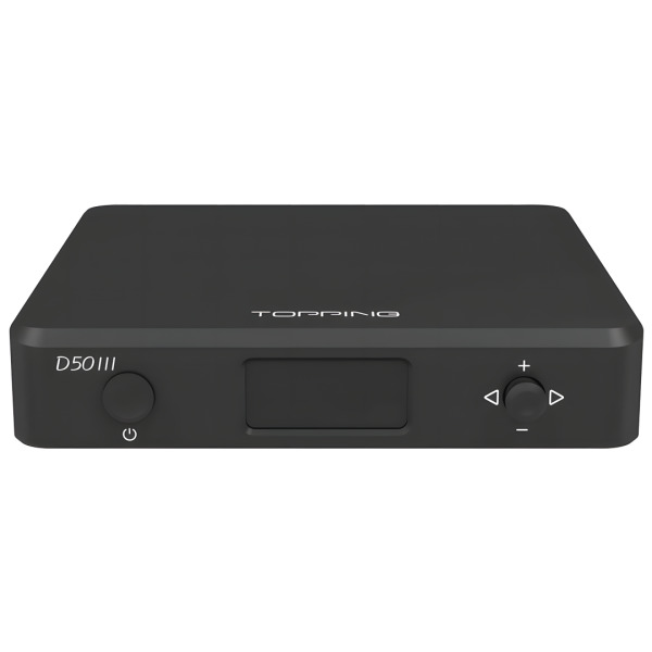 D50 III 2x ES9039Q2M DESKTOP HiFi DAC | Black - Topping Audio