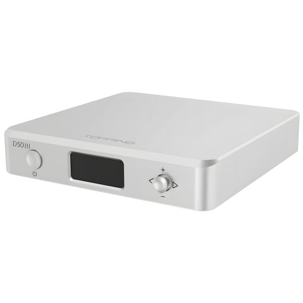 D50 III 2x ES9039Q2M DESKTOP HiFi DAC | Silver - 3