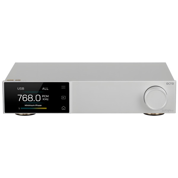 D70 PRO OCTO 8x CS43198 HiFi DAC | Silver - Topping Audio