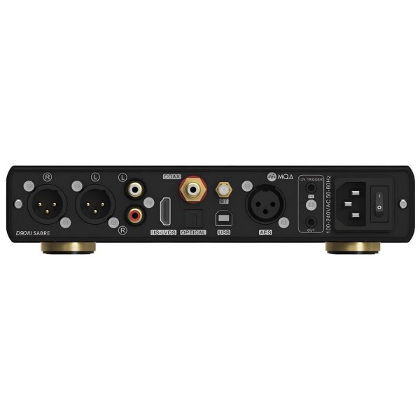 D90 III SABRE Balanced HiFi DAC | Black - 3