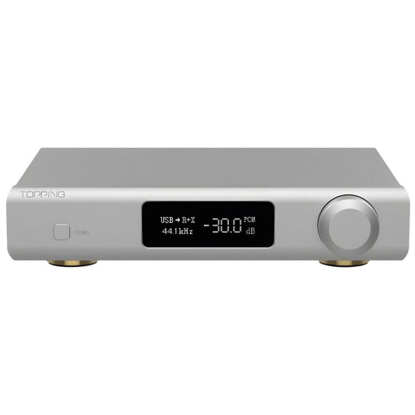 D90 III SABRE Balanced HiFi DAC | Silver - Topping Audio