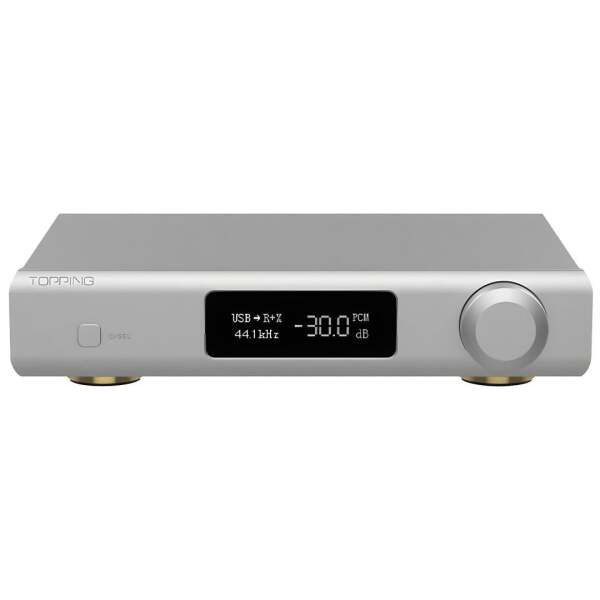 D90 III SABRE Balanced HiFi DAC | Silver - 1