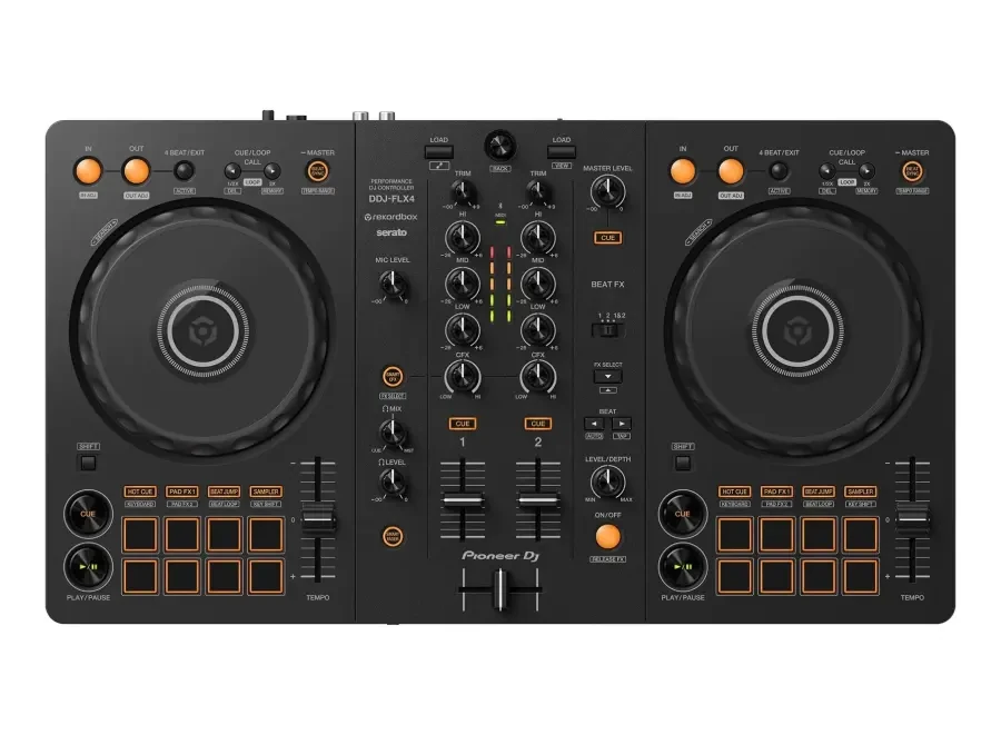 Pioneer DDJ-FLX4 | Taşınabilir 2 Kanallı DJ Controller DDJ-FLX4