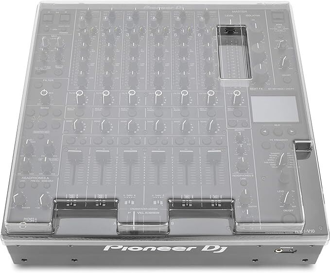 Decksaver Pioneer DJ DJM-V10 & DJM-V10-LF Cover (Fits DJM-V10 & DJM-V10-LF) - 1