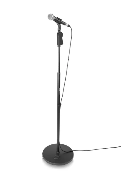 Deluxe 12″ Round Base Mic Stand | GFW-MIC-1201 - 2