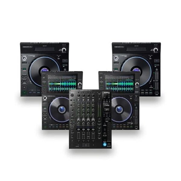 Denon DJ X1850 + SC6000 + LC6000 Full Setup - Denon DJ