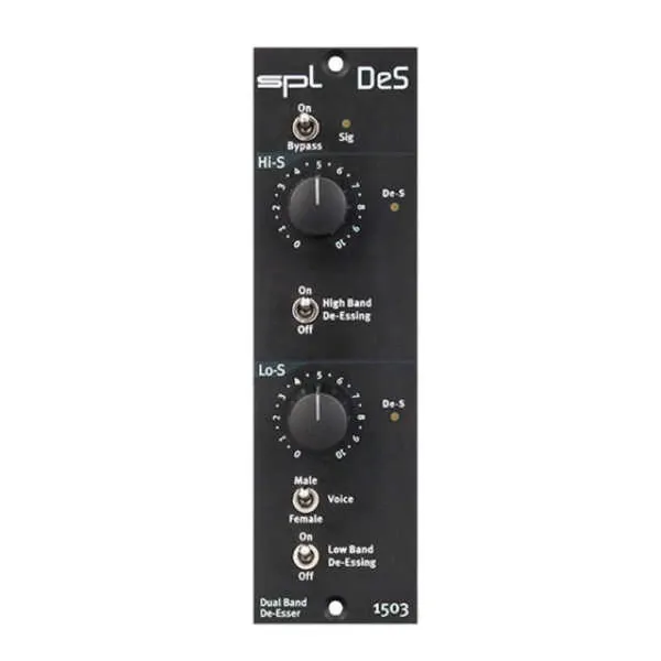 DeS Dual Band De-Esser 500 Series module - 1
