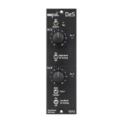 DeS Dual Band De-Esser 500 Series module - 