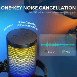 DGM20 GamerWave Condenser USB Gaming RGB Mikrofon - 5