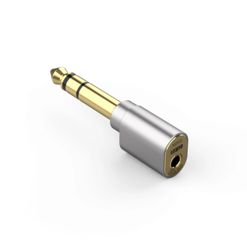 DJ65A (AL) | 3.5mm - 6.3mm High-End Kulaklık Adaptörü - DD HiFi