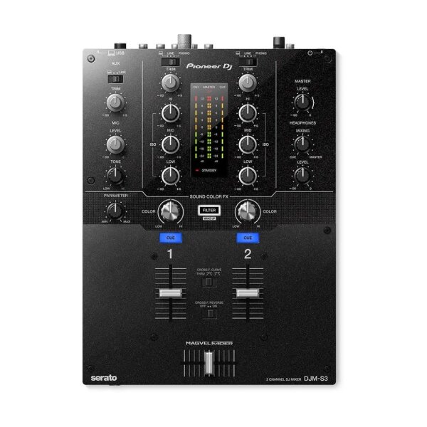 DJM-S3 2 Kanallı Profesyonel Mikser - 1