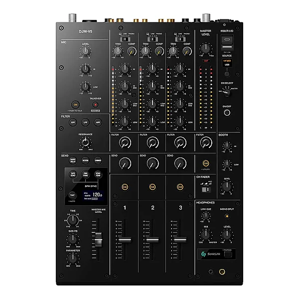 DJM-V5 3 Kanallı Profesyonel Dj Mixer - 1