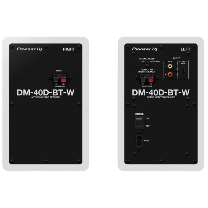 DM-40BT-W Bluetooth Monitör Hoparlör (ÇİFT) - 3