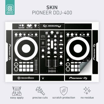 Skin Pioneer DDJ-400 - Koruyucu Kaplama - Siyah - 2