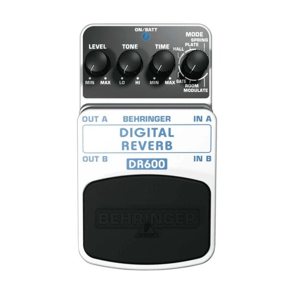 DR600 Dijital Reverb Stompbox Pedal - Behringer