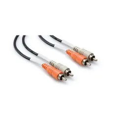 Dual RCA (M) - RCA (M) Balanssız kablo 1 mt. CRA-201 - Hosa