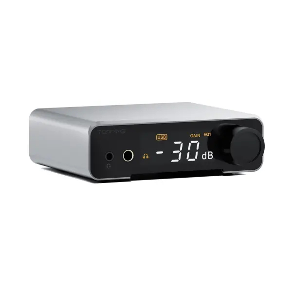 DX1 II Gaming DAC & Headphone Amplifier | Silver - 1