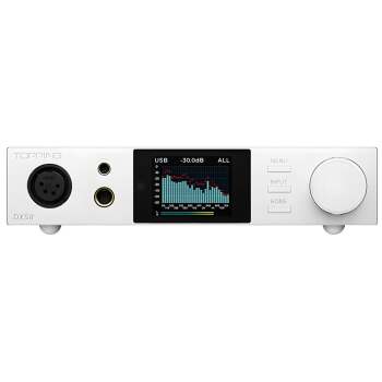 DX5 II Dual ES9039Q2M Desktop DAC & Headphone Amplifier | Silver - 2