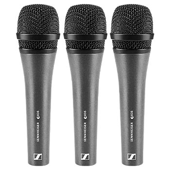 E 835 Dinamik Kablolu Mikrofon | 3'lü - Sennheiser