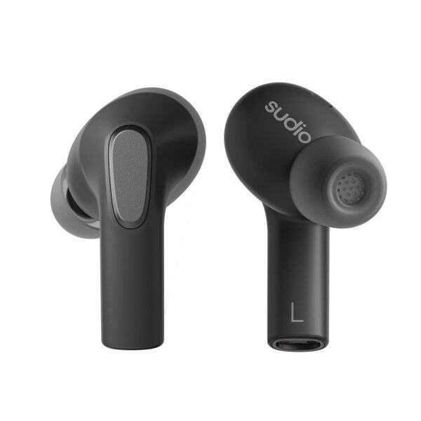 E3 Black - Hybrid ANC Kablosuz Kulak İçi Kulaklık - Sudio