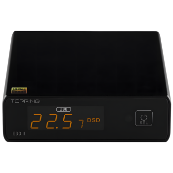 E30 II 2x AK4493S DAC | Black - Topping Audio