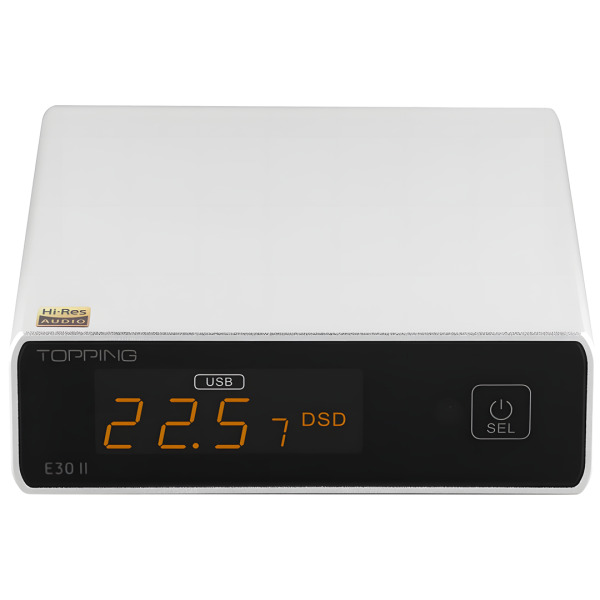 E30 II 2x AK4493S DAC | Silver - Topping Audio