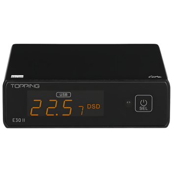E30 II LITE DAC | Black - Topping Audio