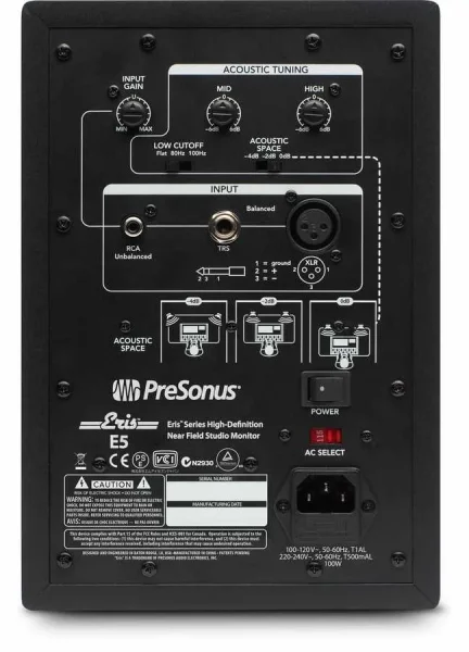 Eris E5 Hoparlör Aktif Monitor (ÇİFT) - 2