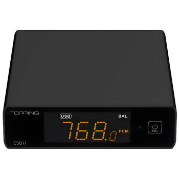 E50 II AK4497S Desktop DAC | Black - Topping Audio