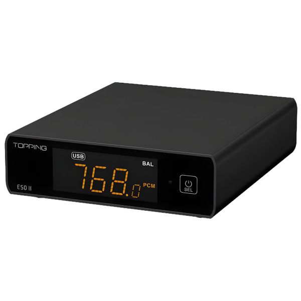 E50 II AK4497S Desktop DAC | Black - 3