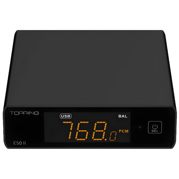 E50 II AK4497S Desktop DAC | Black - 1