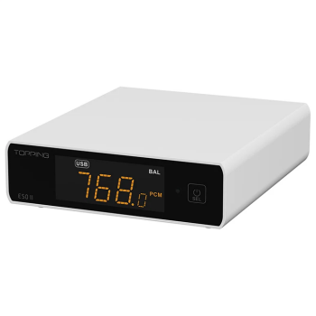 E50 II AK4497S Desktop DAC | White - Topping Audio