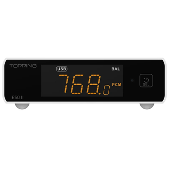E50 II AK4497S Desktop DAC | White - 2