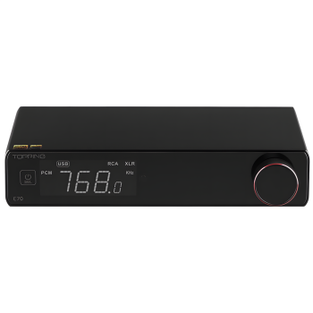 E70 DAC ES9028Pro | Black - Topping Audio