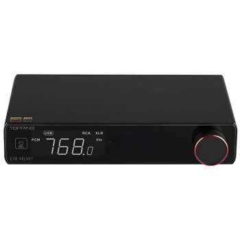 E70 VELVET DAC | Black - Topping Audio