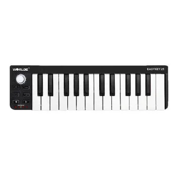 Easykey 25 Tuş Midi Klavye - Worlde