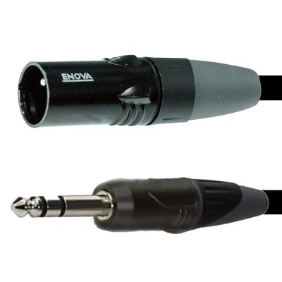 EC-A1-XLMPLM3-0.5 0.5 mt XLR çivi kablo