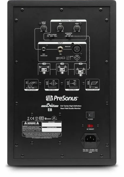 ERIS E8 Hoparlör Aktif Profesyonel Monitor (ÇİFT) - 2