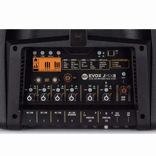 EVOX J8 - 1400W Dijital Aktif Set Hoparlör - 14