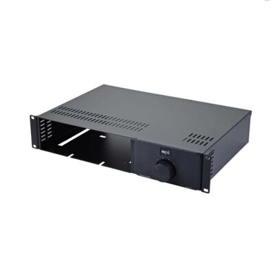 Expansion Rack (Black) Rackmount for Phonitor 2 or SMC 7.1 with passive 4-way output (loudspeaker) switch - 1