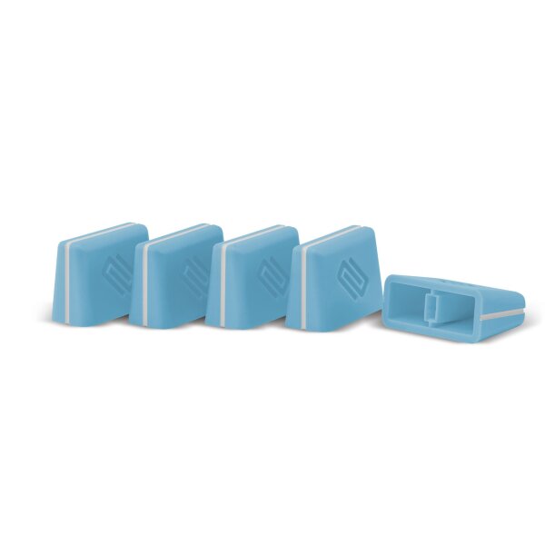 Fader Cap Set Blue (Set of 5) - 1