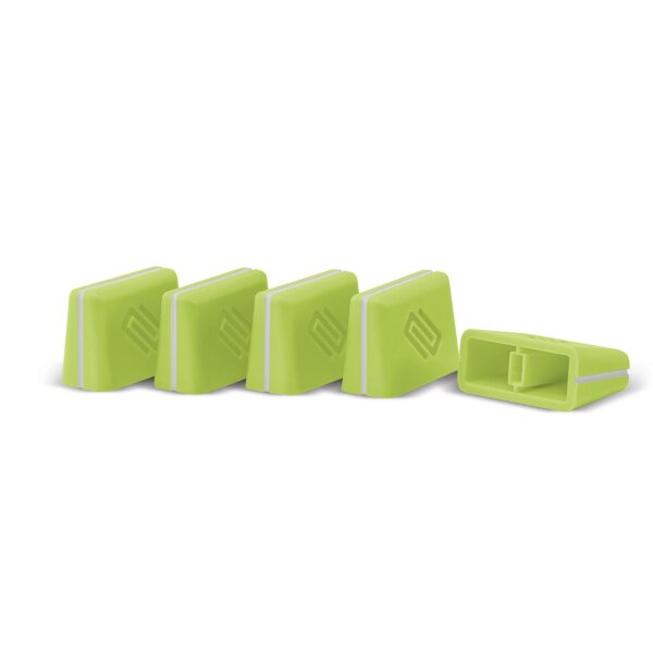 Fader Cap Set Green (Set of 5) - 1