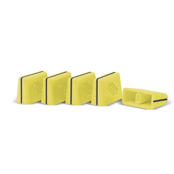 Fader Cap Set Yellow (Set of 5) - 1