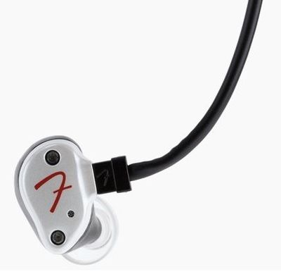 Fender PureSonic Wired Earbuds Olympic White Pearl