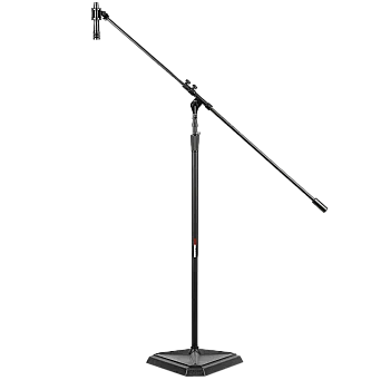 Teleskopik Boom Kollu Stüdyo Mikrofon Standı | Altıgen Tabanlı | GFW-SMB-100-HEX - Gator Frameworks